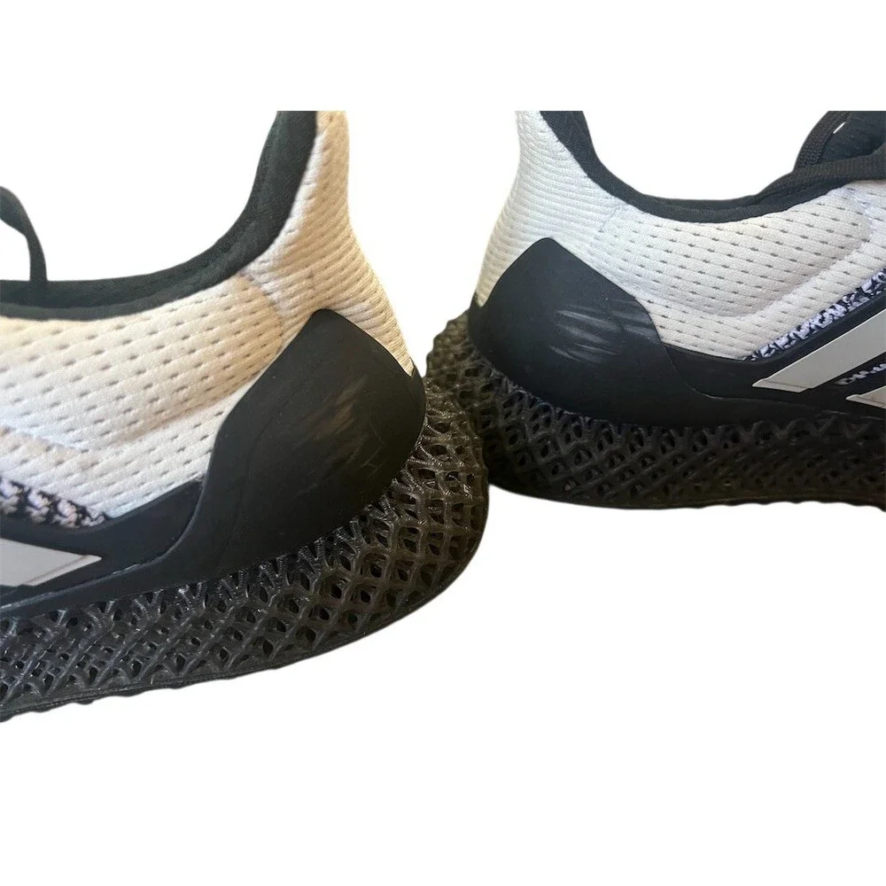 Adidas Ultra 4D Men's Running Shoes Oreo White/Black Size 11 No Box